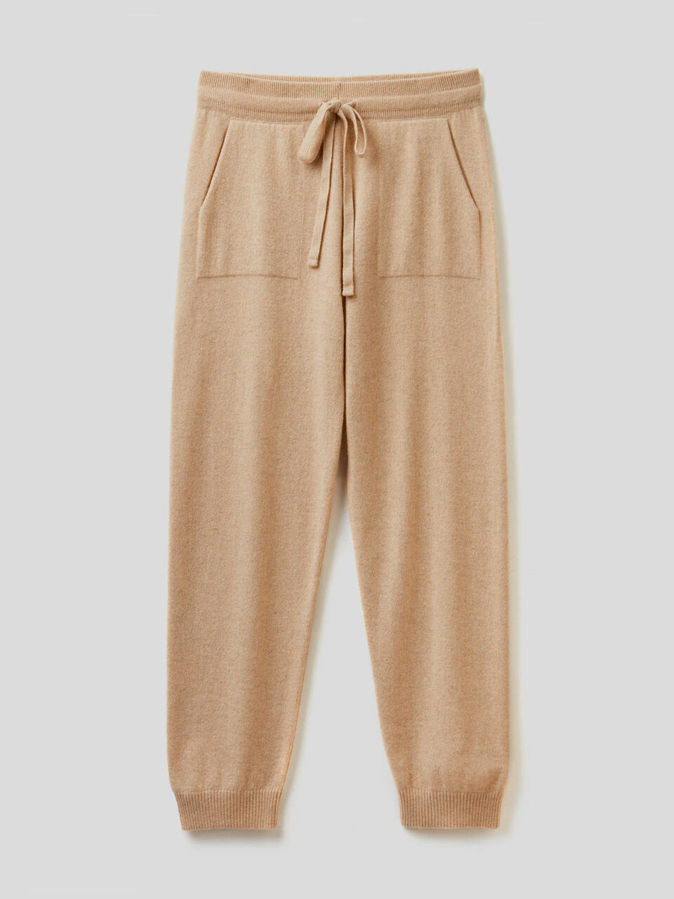 Sportliche Hose aus reinem Cashmere image number 1