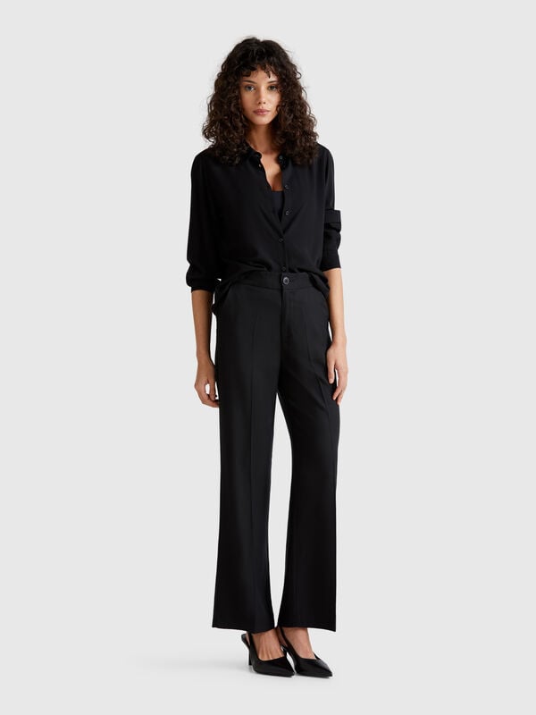 Hose aus reinem Lyocell Damen