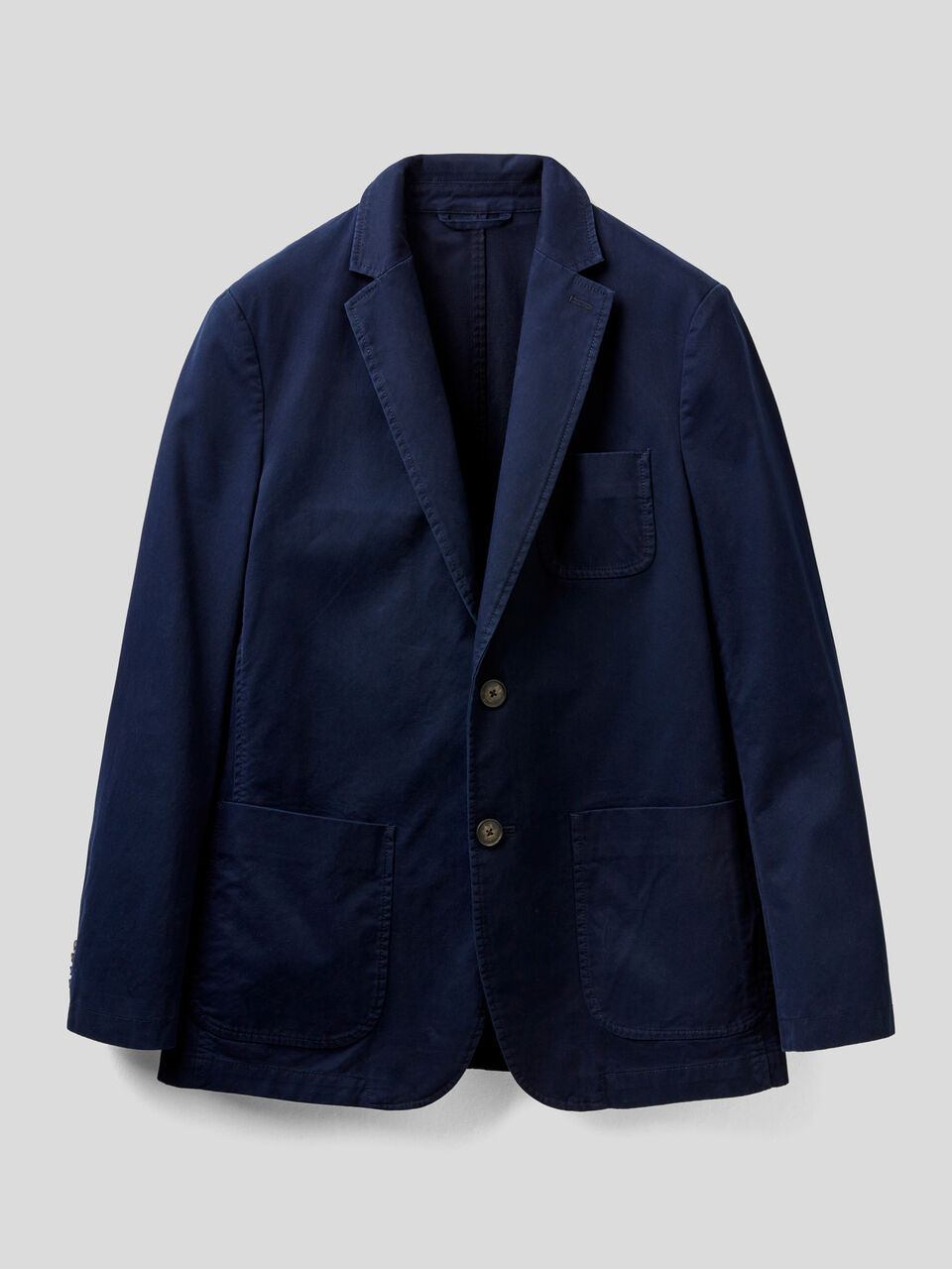 Slim-Fit-Sakko aus reiner Baumwolle image number 1