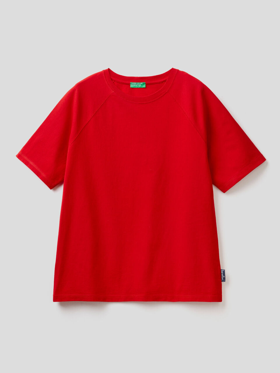 T-Shirt mit kurzen Raglanärmeln image number 1