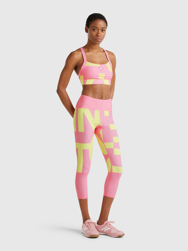 Sport-Leggings mit Logo Damen