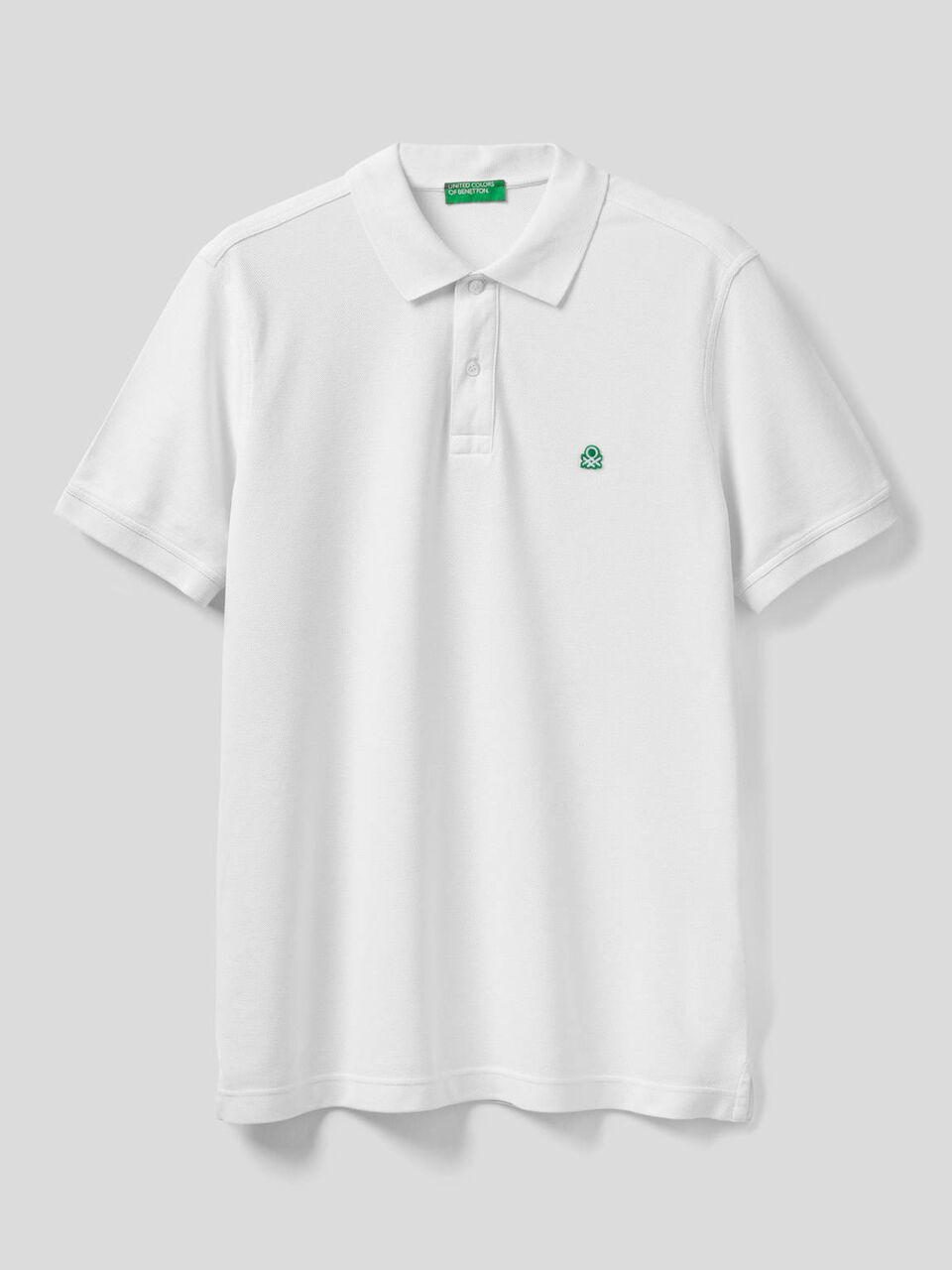 Polo aus 100% Baumwolle mit kurzen Ärmeln image number 1