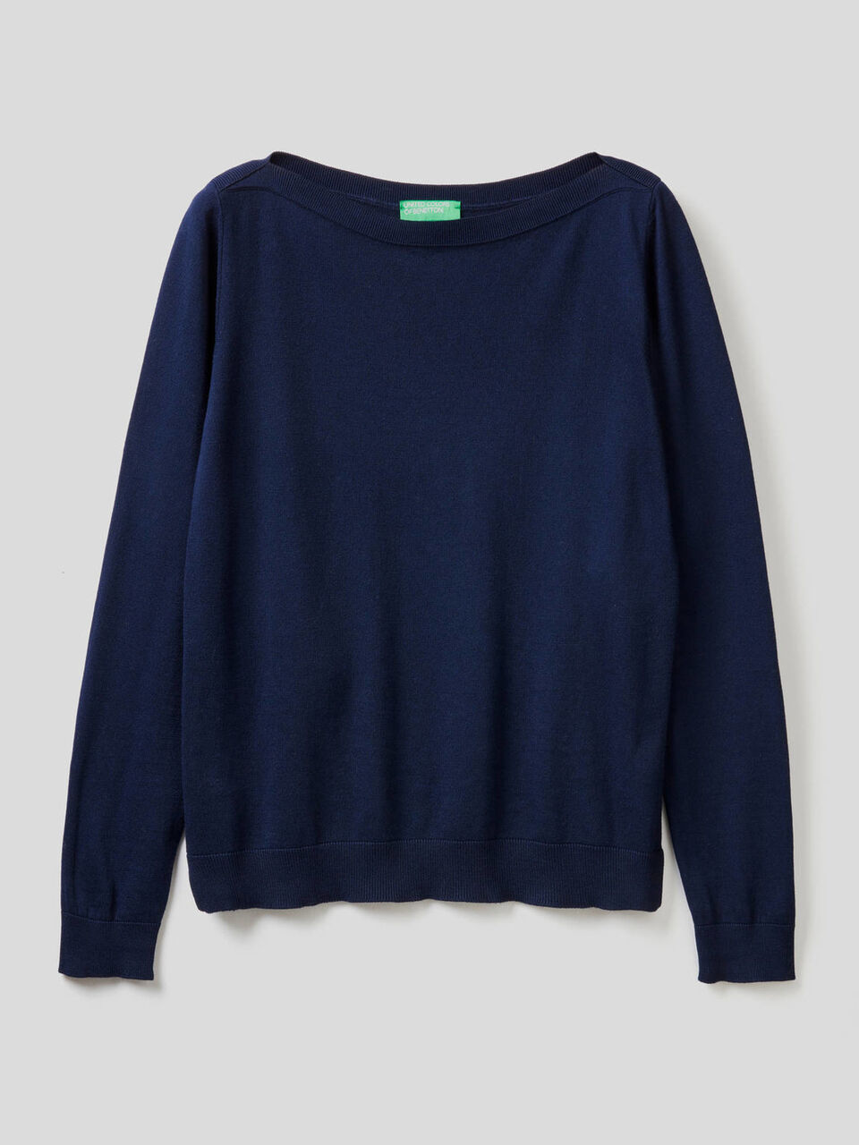 Pullover mit Carmenausschnitt image number 1