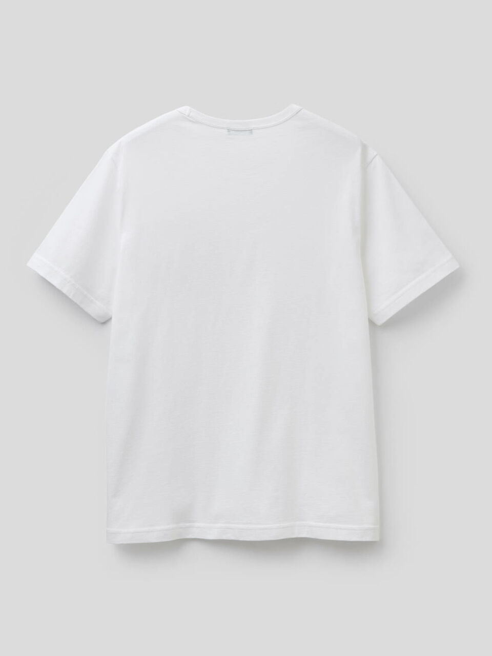 T-Shirt aus reiner Baumwolle mit Print Herren image number 2