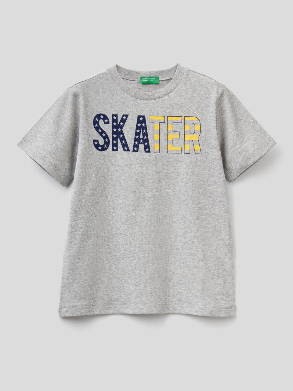T-Shirt aus reiner Baumwolle mit Print image number 1