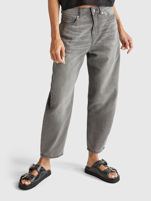 Jeans im Ballonschnitt Damen