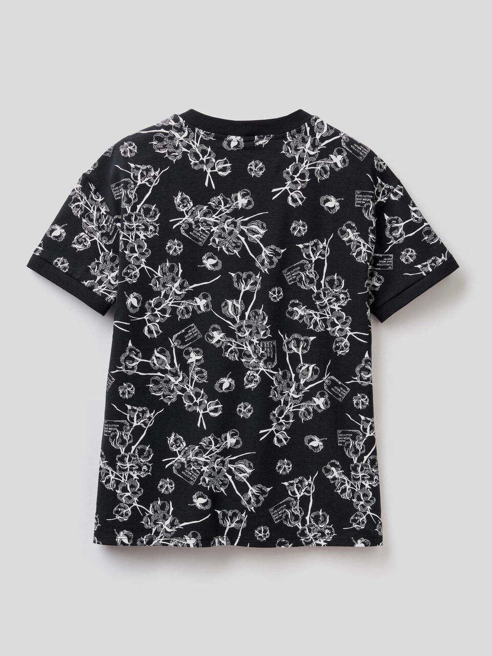 T-Shirt aus stretchiger Baumwolle mit Print image number 2