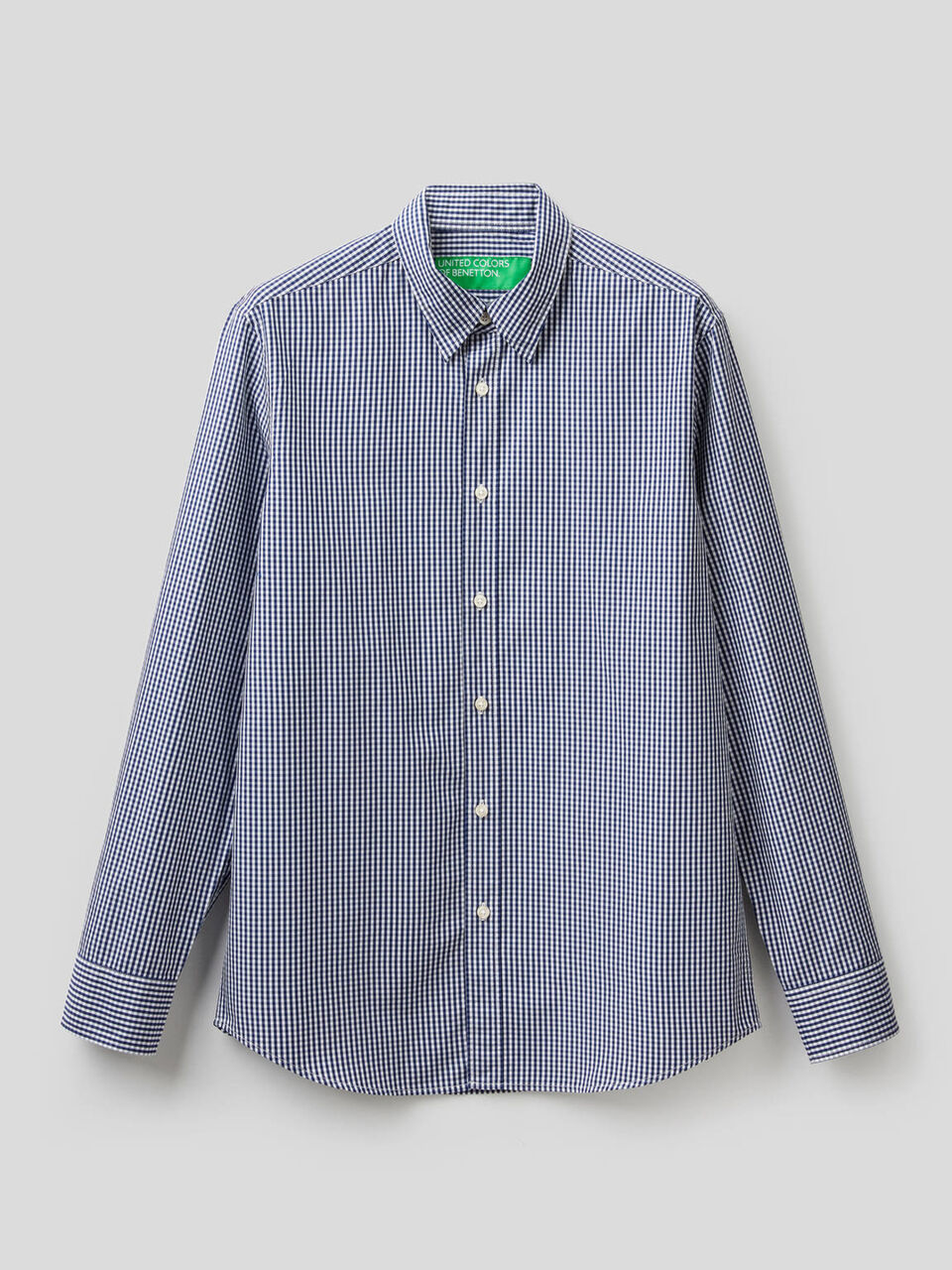 Slim-Fit-Hemd aus 100% Bio-Baumwolle image number 1