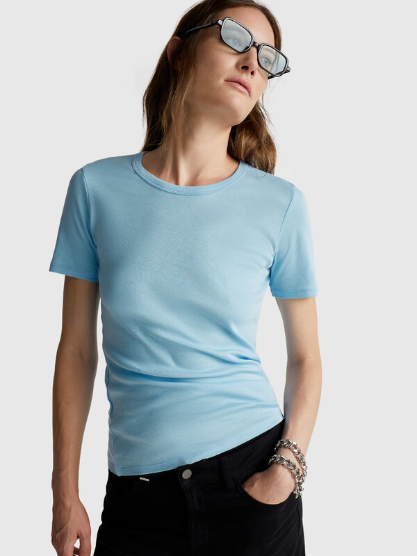 T-Shirt mit normaler Passform Damen