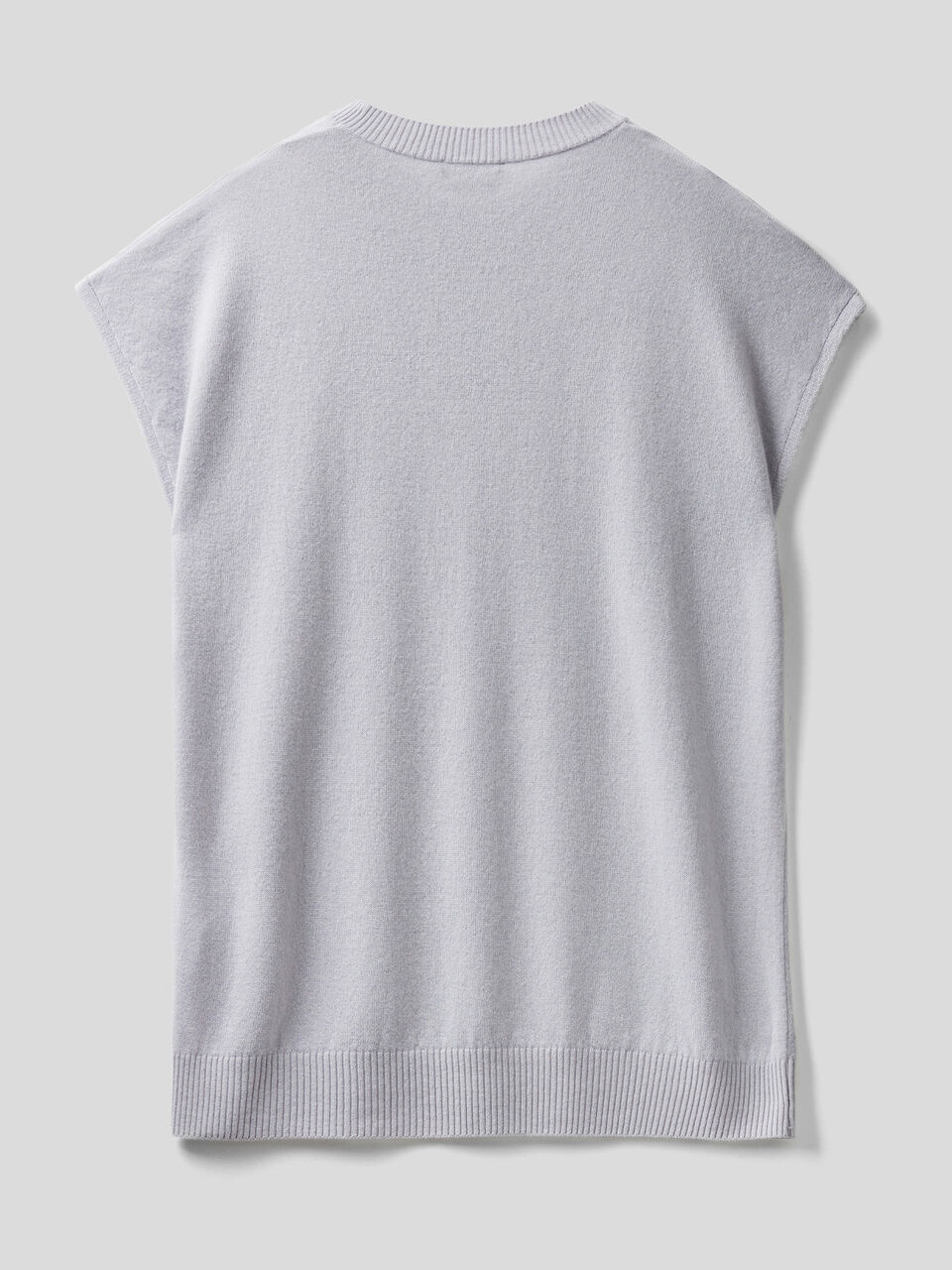 Ärmelloser Pullover in einer Cashmeremischung image number 2
