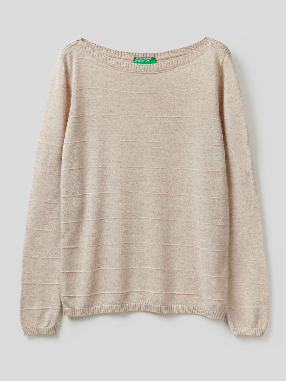 Pullover mit Carmenausschnitt image number 1