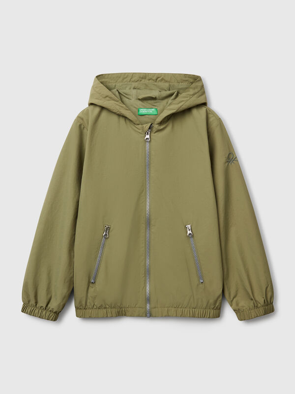 Nylonjacke mit Kapuze Jungen