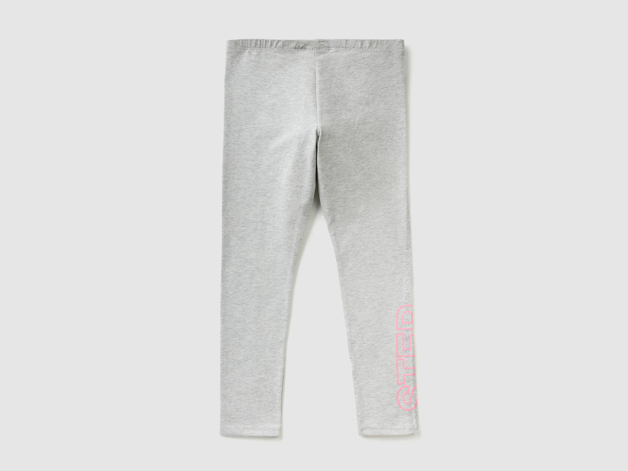 Sweatshirt mit Fluo- und Glitterprint image number null