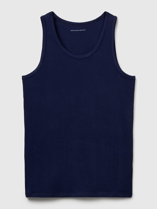 Tanktop aus Stretch-Baumwolle Herren