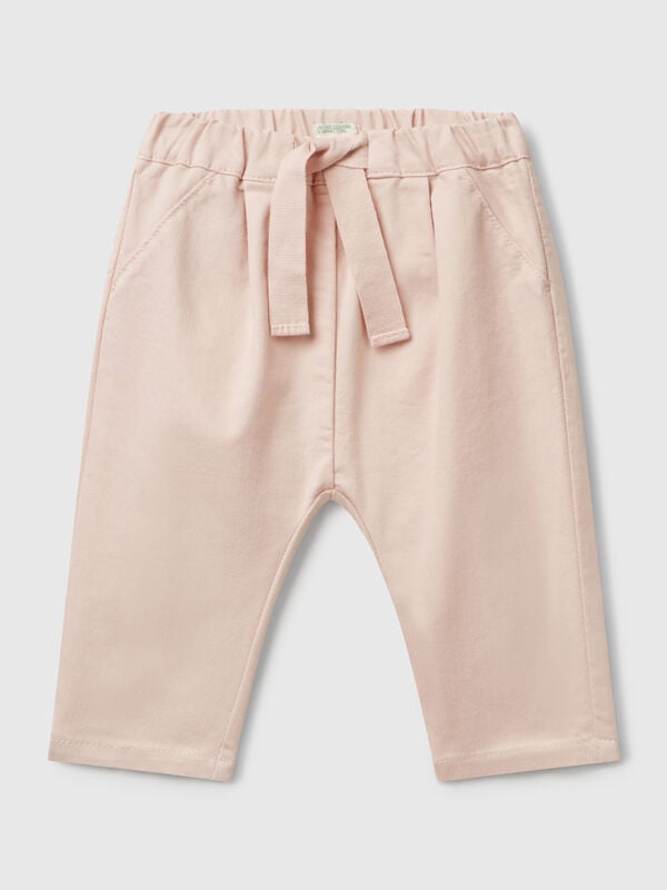 Stretchhose mit Kordelzug Newborn