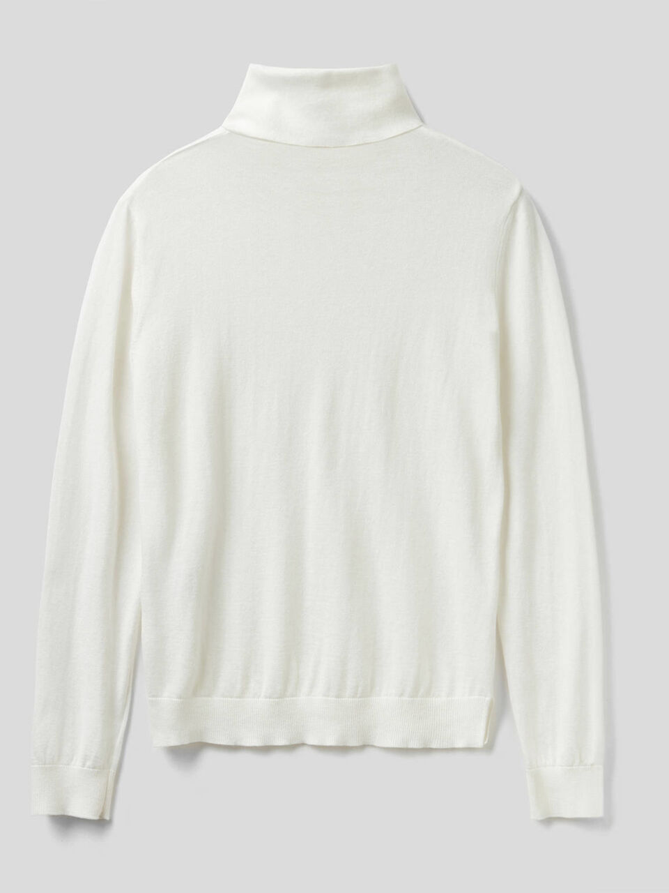 Rollkragenpullover aus Baumwolle und Modal® image number 2