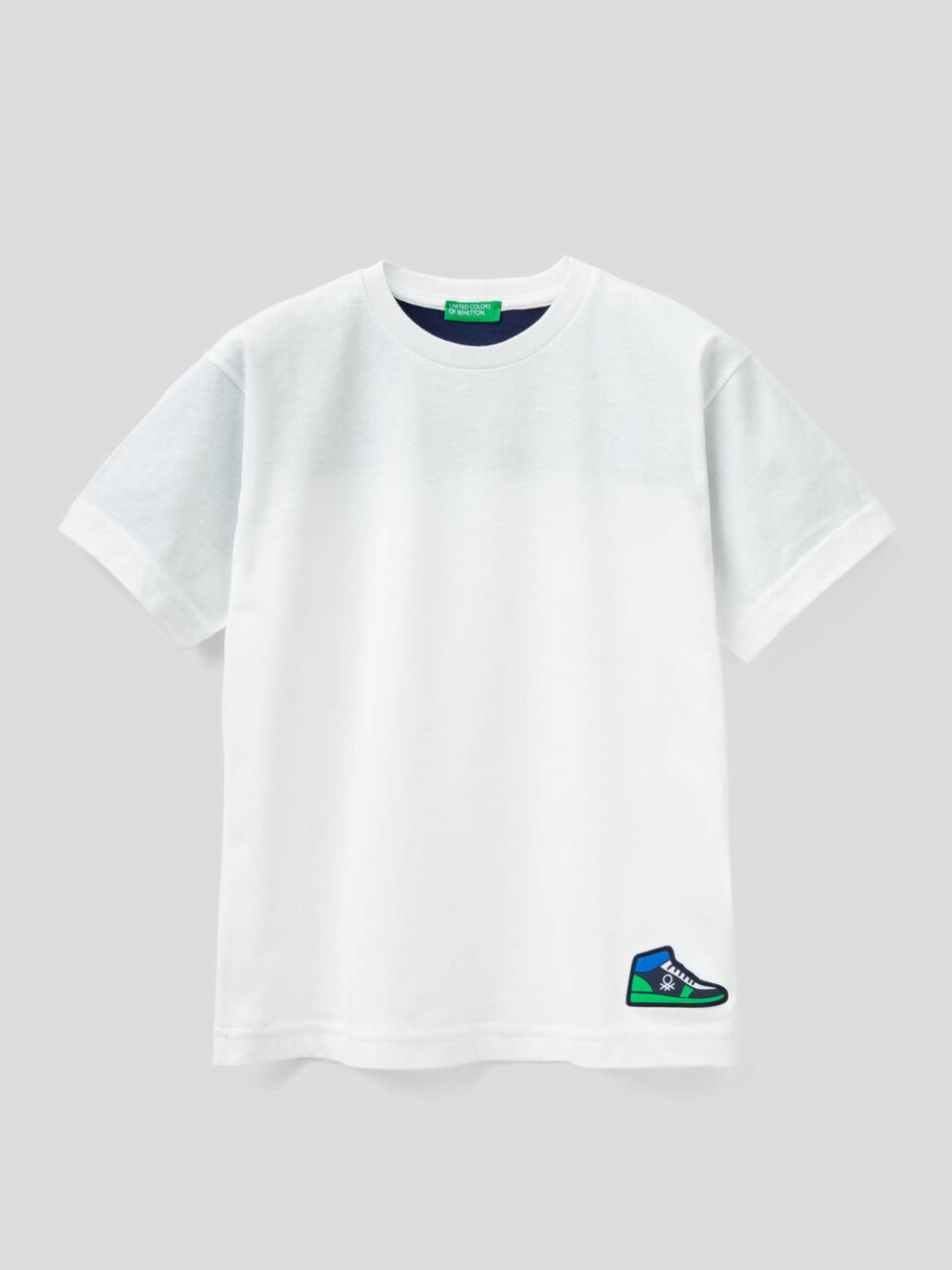 T-Shirt aus 100% Baumwolle mit Slogan image number 1