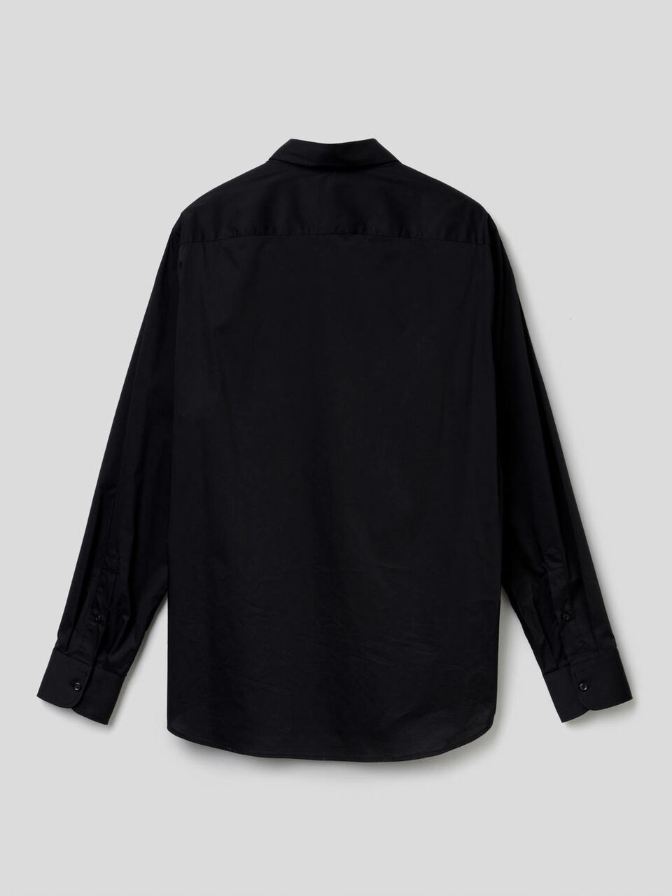 Einfarbiges Slim-Fit-Hemd Herren image number 2