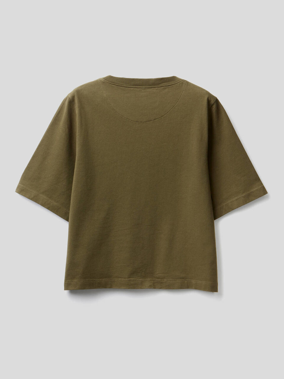 T-Shirt aus 100% Baumwolle im Boxy Fit image number 2