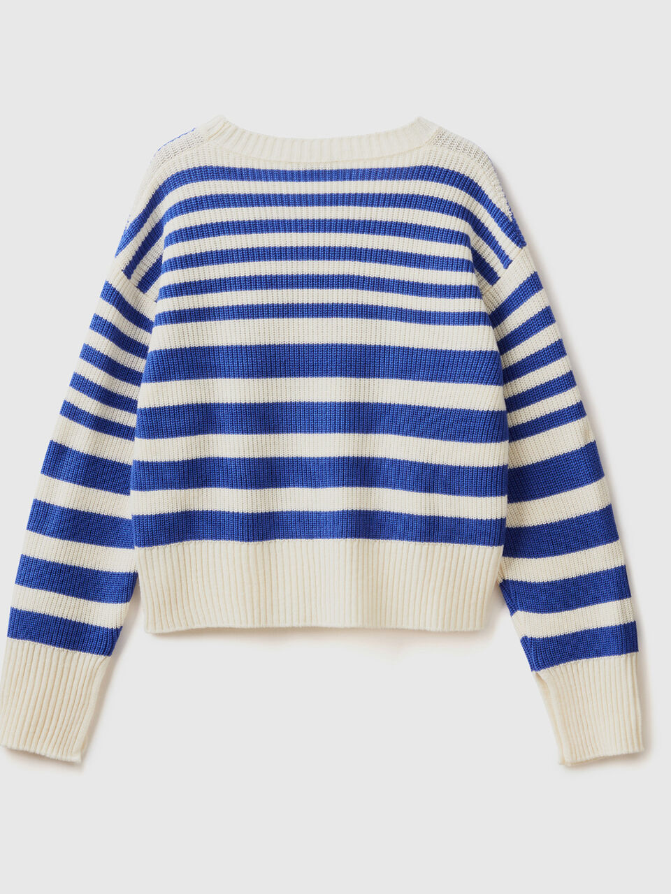 Gestreifter Pullover aus Mischwolle image number 2