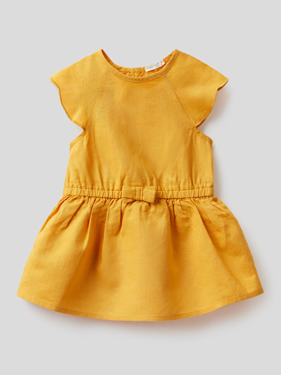 Kleid in einer Leinenmischung image number 1
