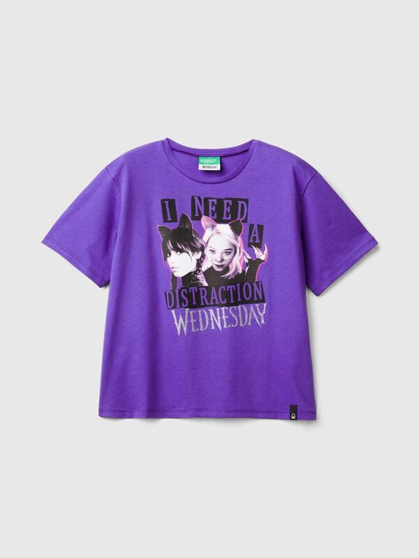 Viola T-Shirt mit Wednesday Addams Mädchen