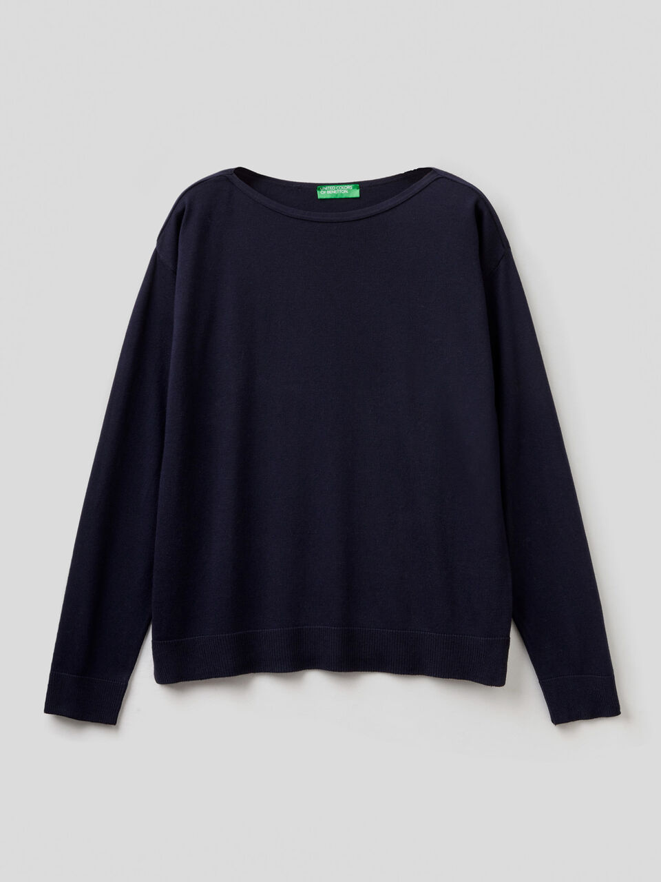 Pullover mit Carmenausschnitt image number 1