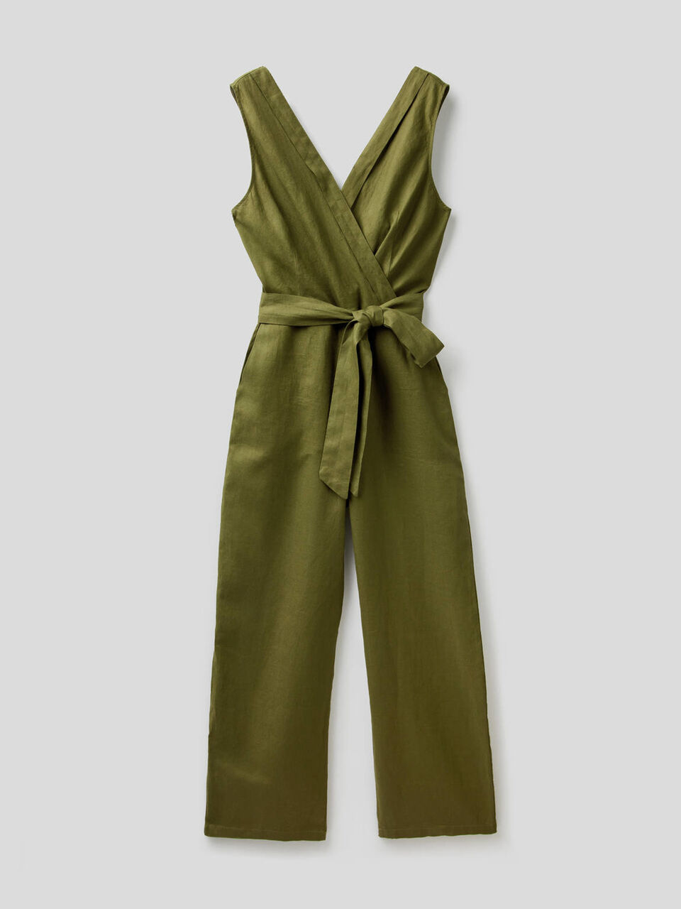 Jumpsuit aus reinem Leinen image number 1