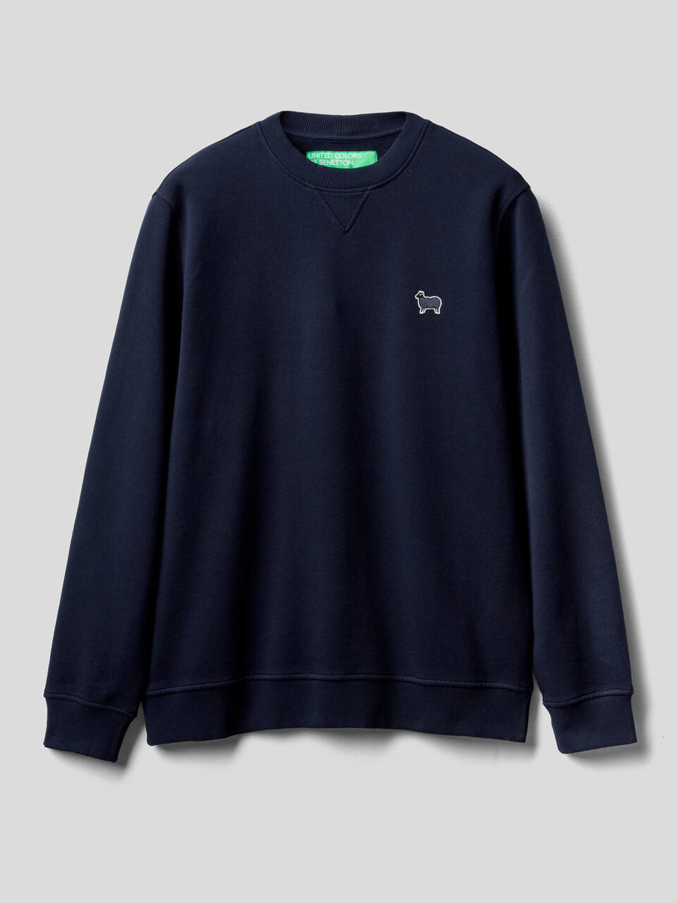 Einfarbiges Sweatshirt aus Bio-Baumwolle image number 1