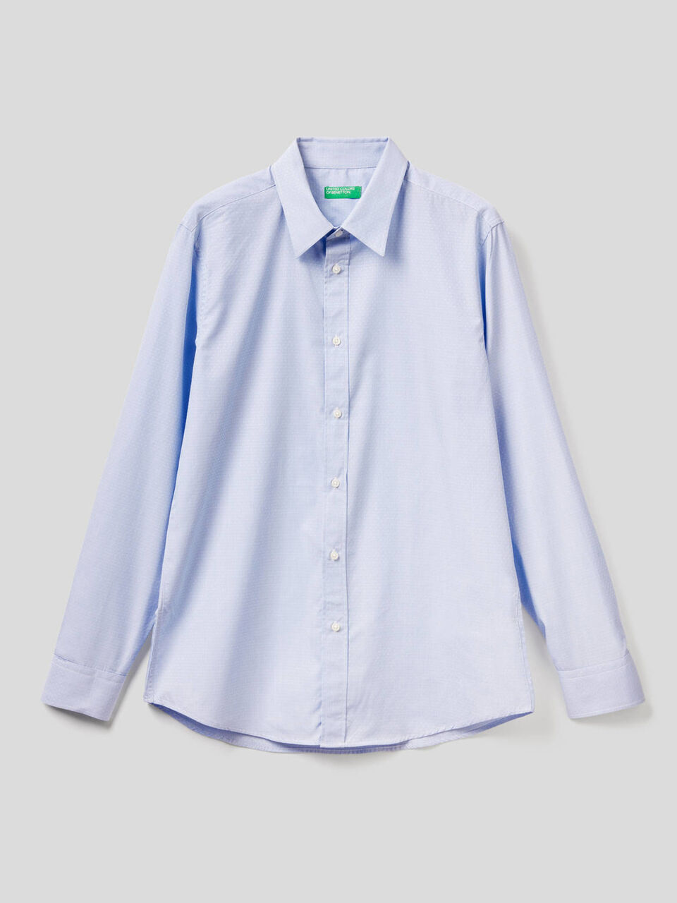 Slim-Fit-Hemd aus reiner Baumwolle image number 1