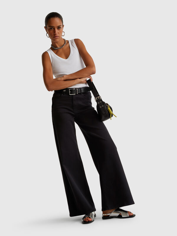 Weit geschnittene Hose Damen
