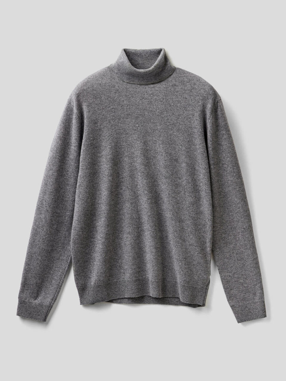 Rollkragenpullover aus reiner Schurwolle image number 1