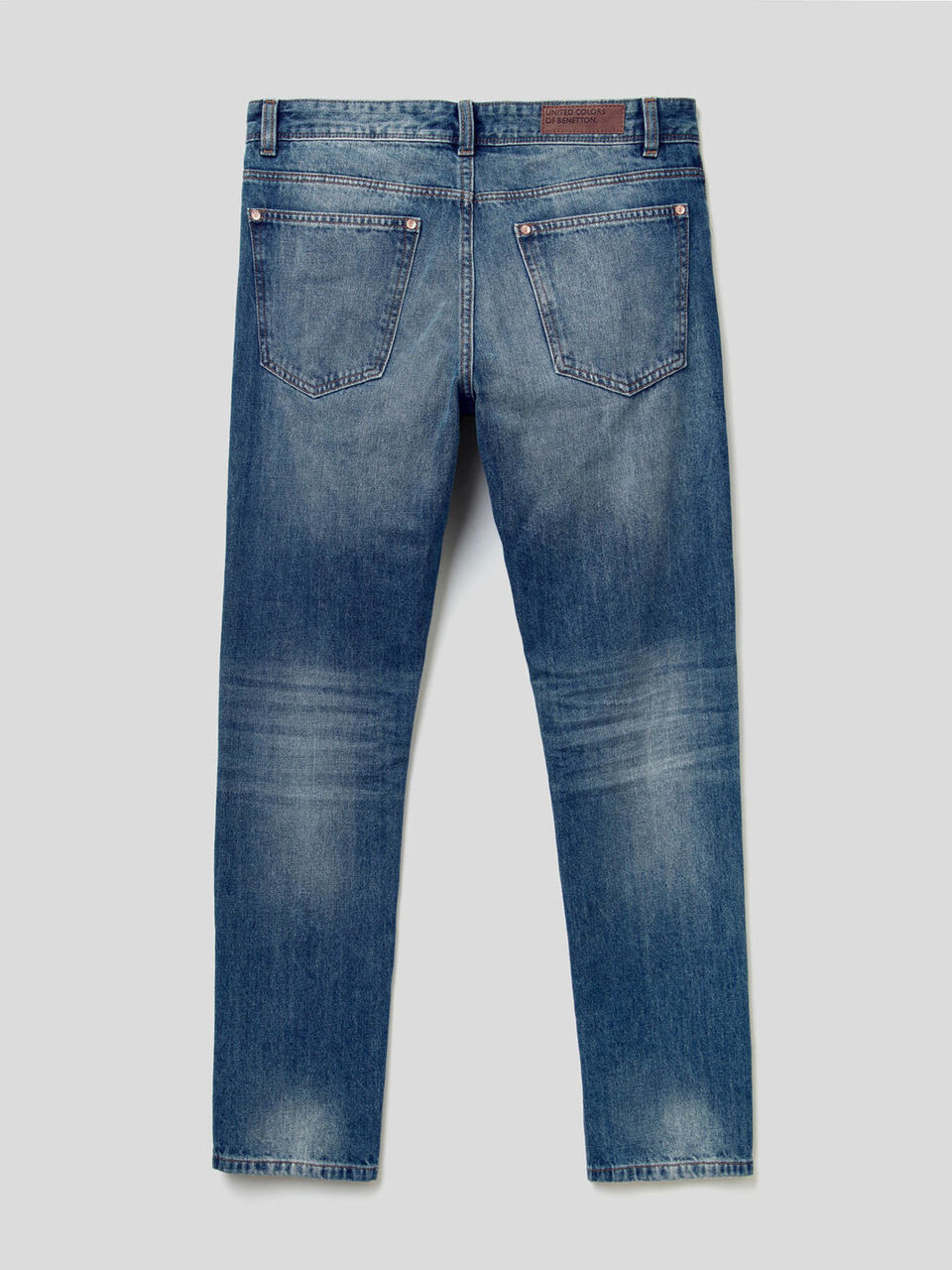 Straight-Leg-Jeans in 100% Baumwolle image number 2