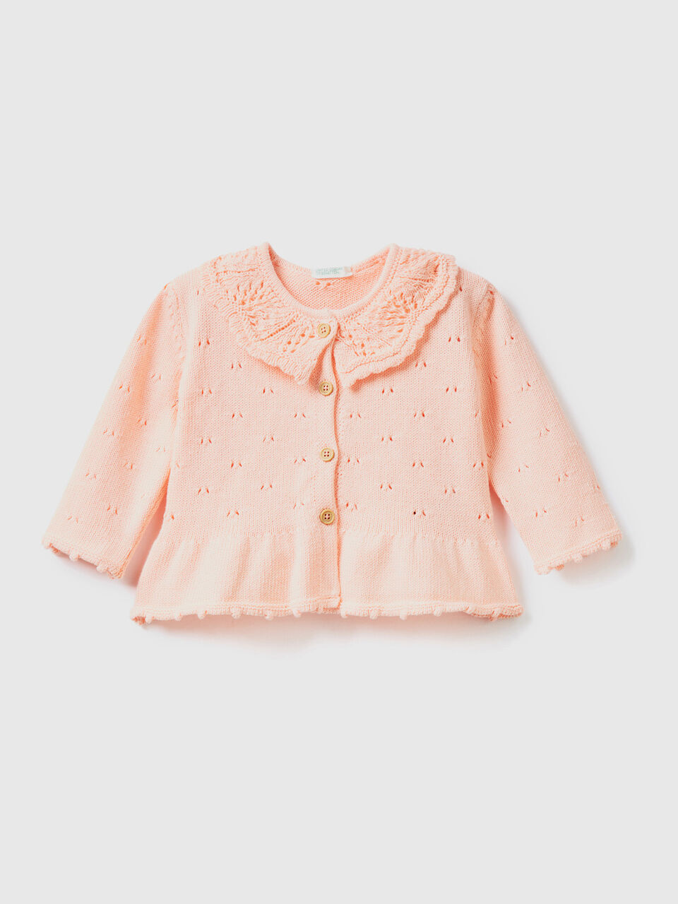 Strickjacke mit Trikot-Kragen image number 1
