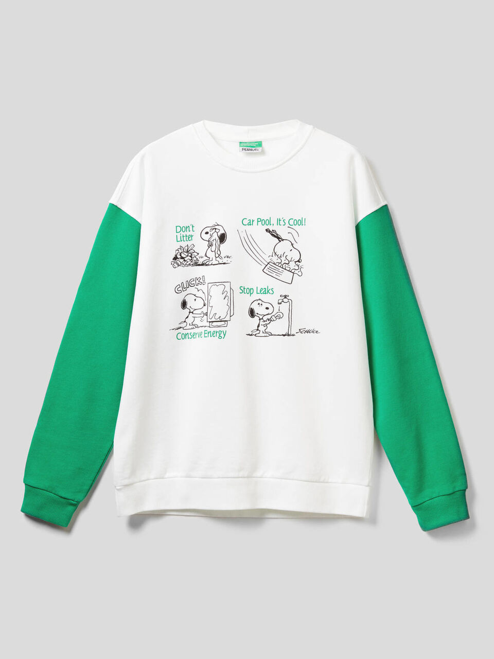 Sweatshirt Peanuts in 100% Bio-Baumwolle image number 1