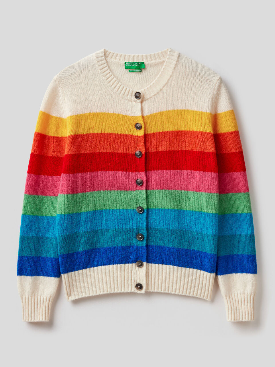 Strickjacke aus reiner Shetlandwolle image number 1
