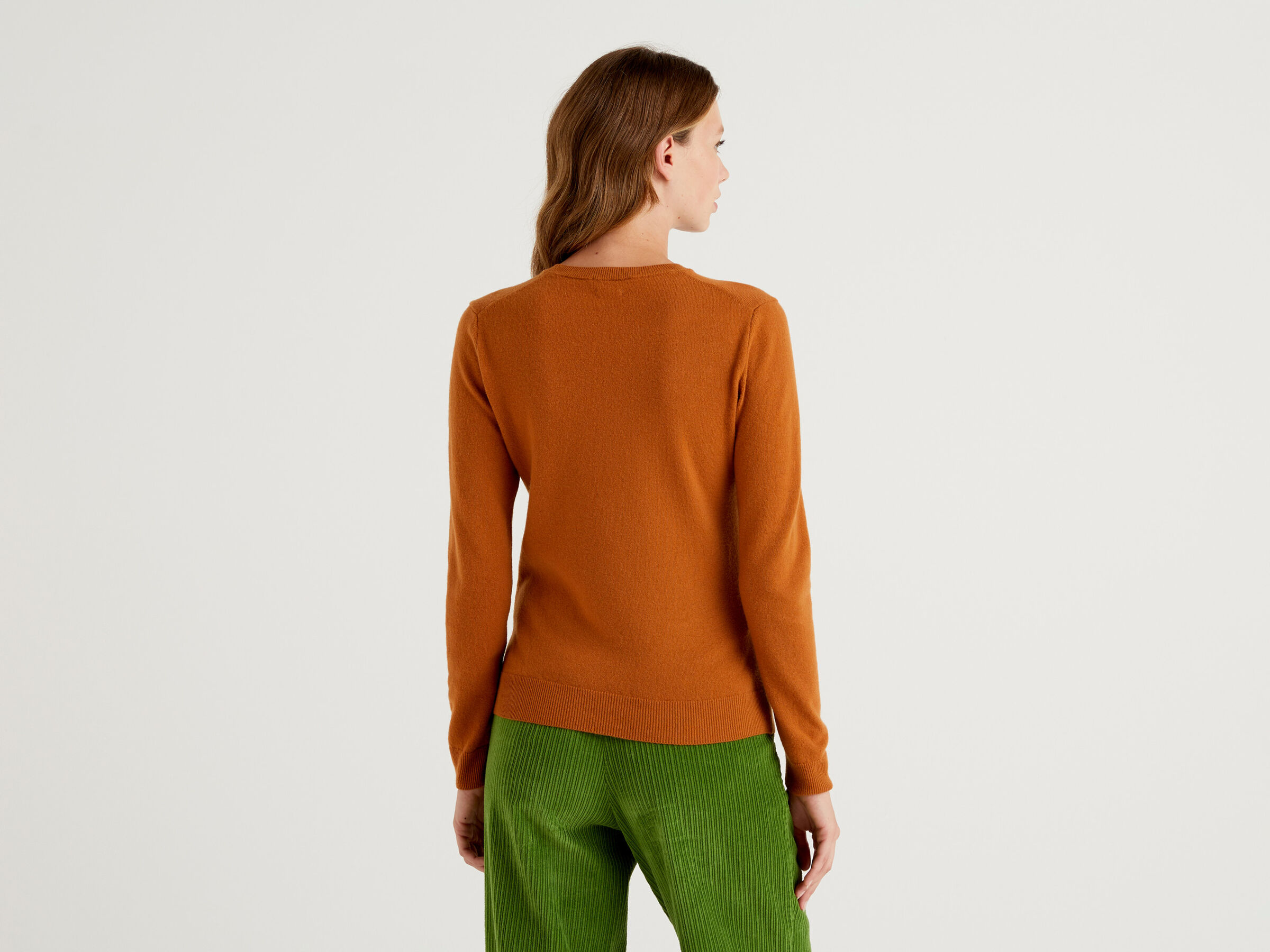 Pullover aus reiner Schurwolle mit Rundausschnitt image number 2