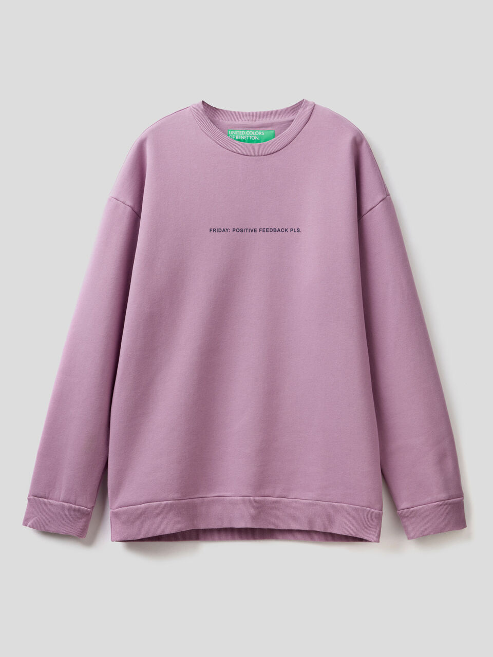 Sweatshirt aus Baumwollmix mit Print image number 1