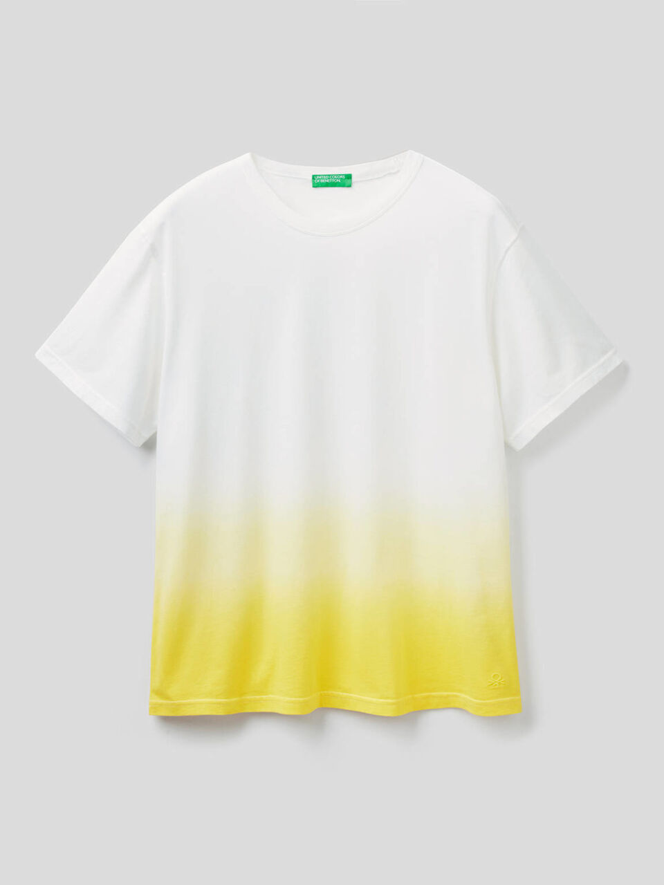 T-Shirt aus 100% Baumwolle mit Degradé-Effekt image number 1