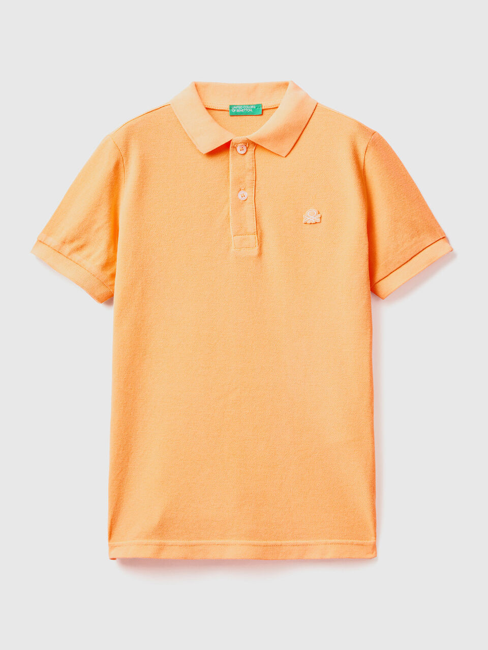 Fluoreszierendes Polo aus Bio-Baumwolle image number 1