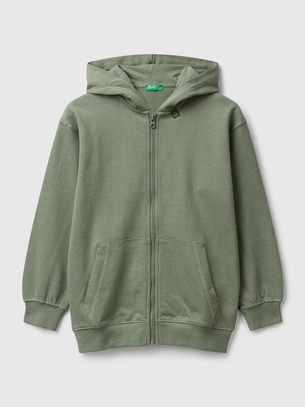 Oversize-Sweatshirt mit Reißverschluss Jungen