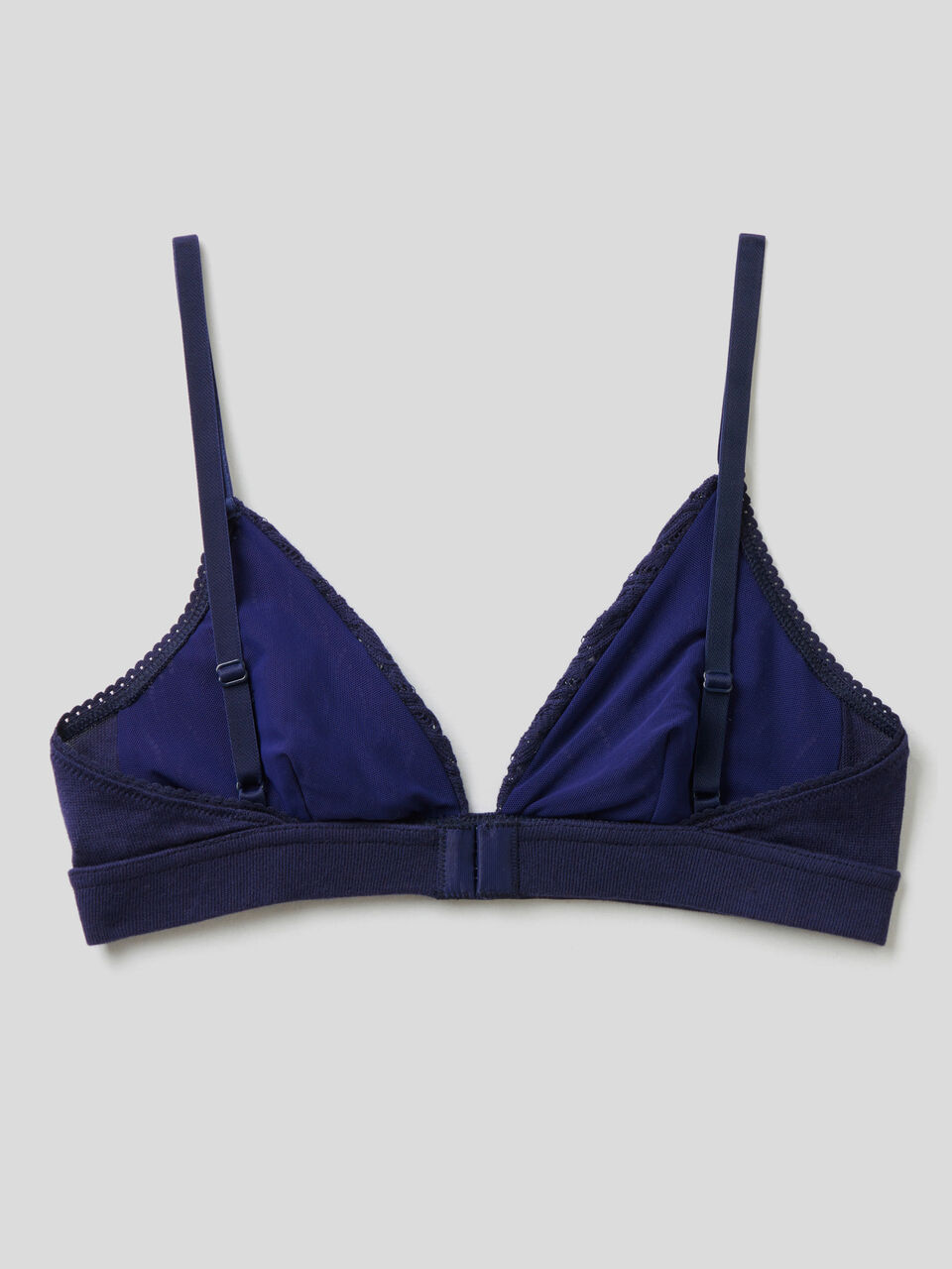 Triangel-Top aus Strick mit Lochmuster image number 2