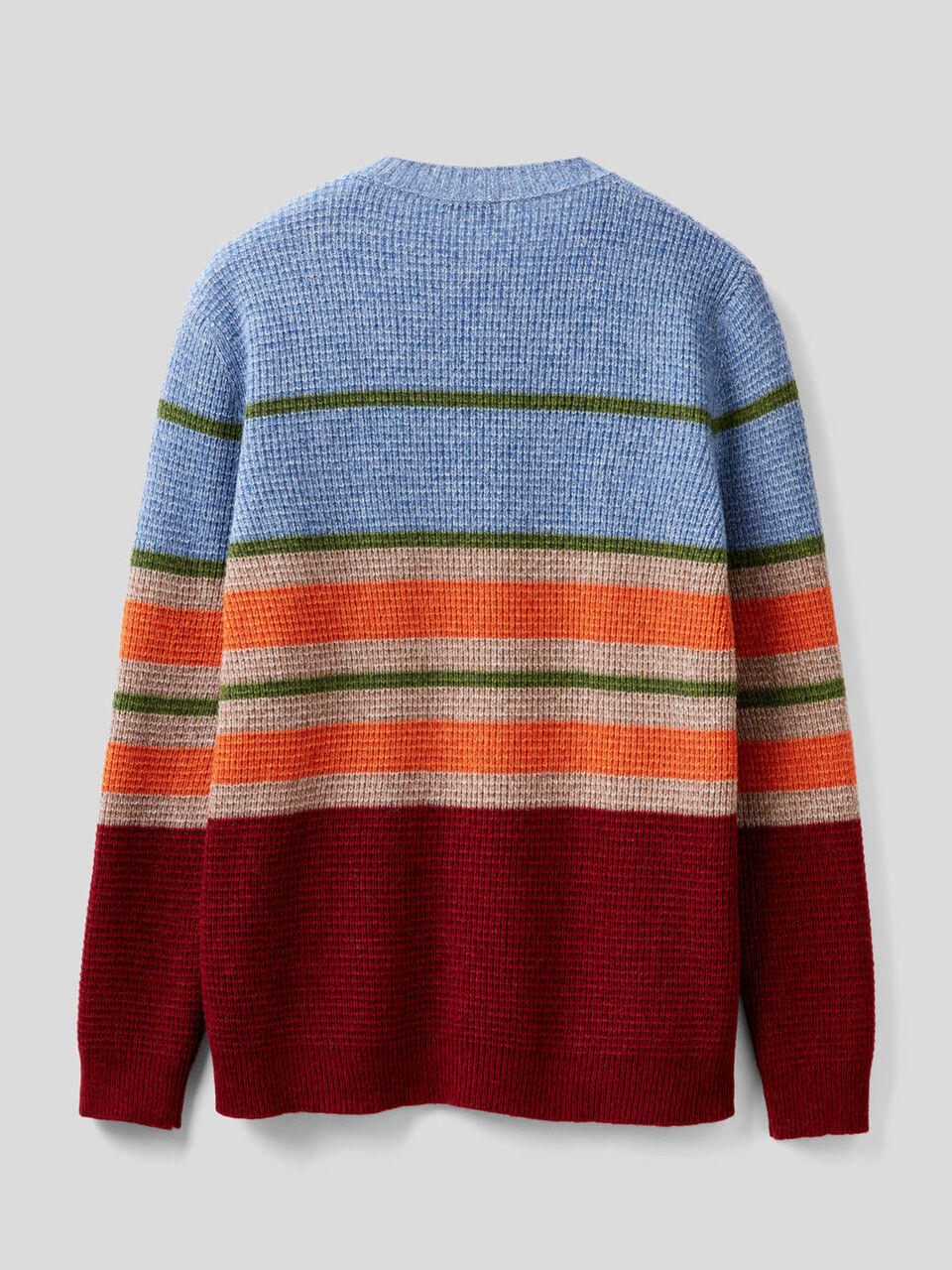 Bunter Pullover mit Knöpfen image number 2