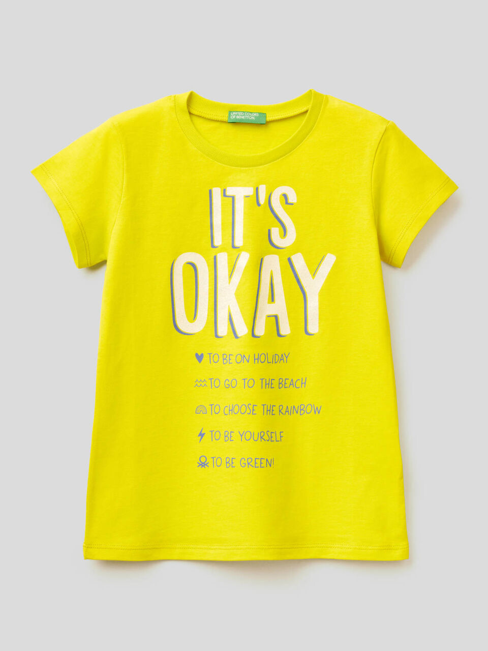 T-Shirt mit Glitterprint image number 1