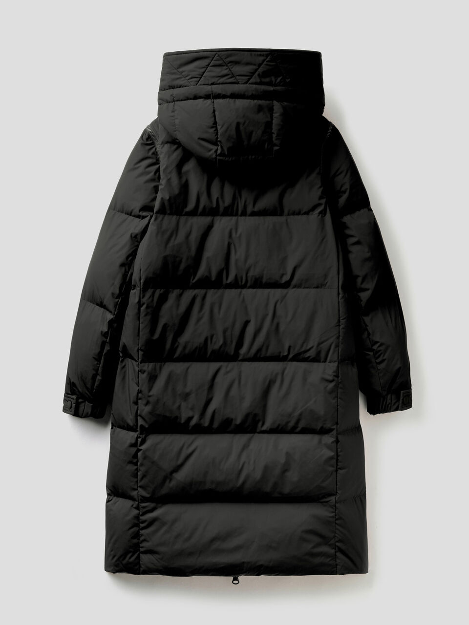 Lange Daunenjacke mit abnehmbaren Ärmeln image number 2