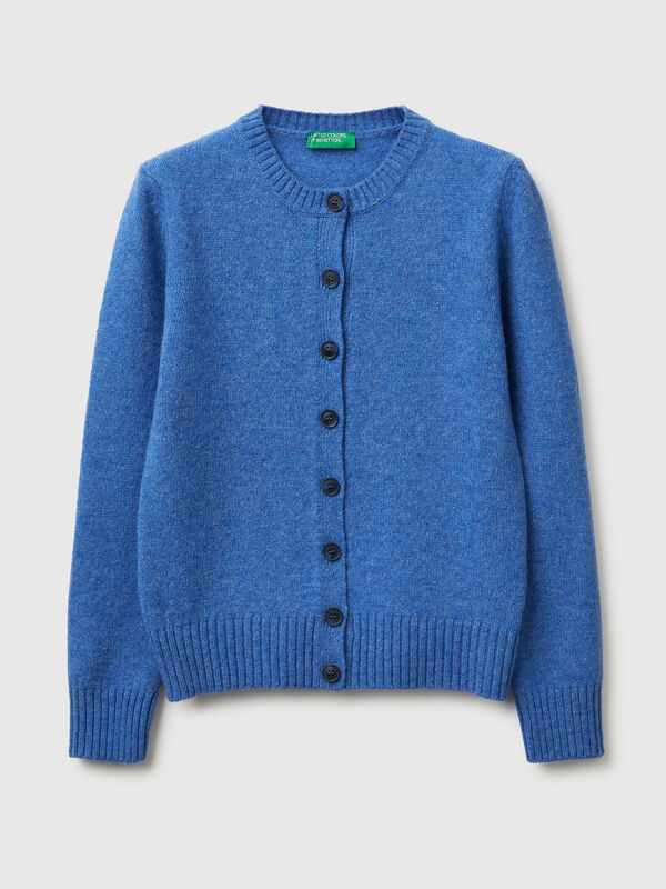 Strickjacke aus reiner Shetlandwolle Strickjacke aus reiner Shetlandwolle Damen