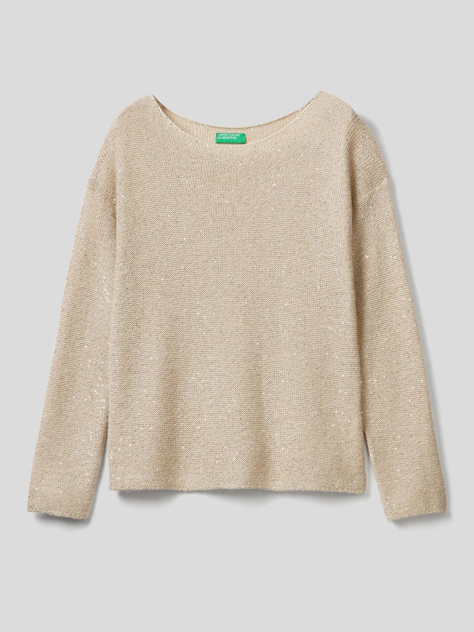Pullover mit tiefem Rundausschnitt image number 1