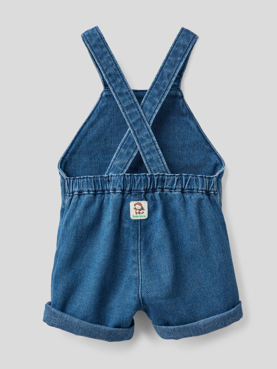 Latzhose aus Stretch-Denim image number 2