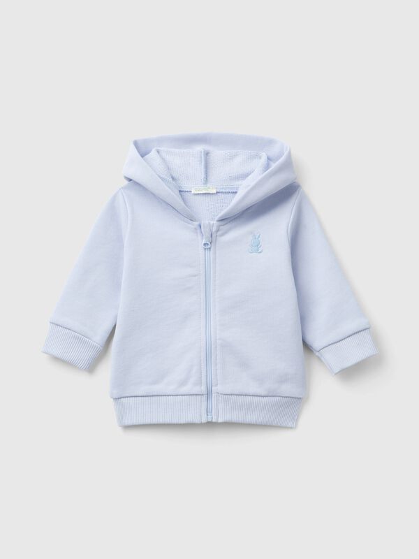 Kapuzenpulli aus Baumwolle Newborn