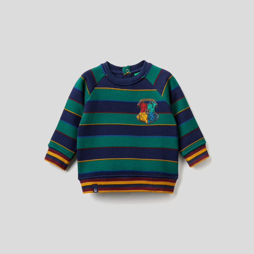 Harry Potter-Sweatshirt mit zweifarbigen Streifen